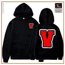 Vlone Hoodies - Vlone LOGO Print Hoodie Men Women VL2409