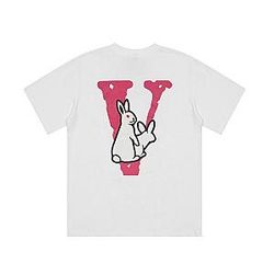 Vlone T-shirts - FR2 Joint Cartoon Rabbit Print Classic Tee For Both Men And Women
