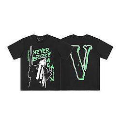 Vlone T-shirts - Vlone Camisa Masculina Original Classic Graphic Tees