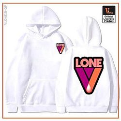 Vlone Hoodies - Vlone V Text Drop Hoodie VL2409