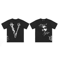 Vlone T-shirts - Hip-hop Big V Trendy Summer T-shirt Unisex