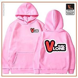 Vlone Hoodies - Vlone Nav Hip Hop Unisex Hoodie VL2409