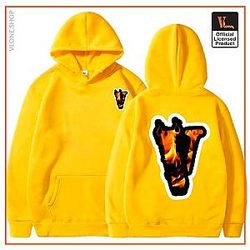 Vlone Hoodies - Vlone Angels Fire Hoodie VL2409