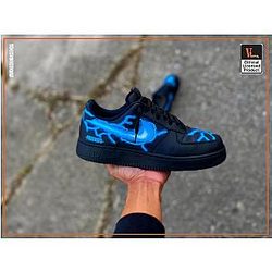 Vlone Shoes - VLONE Custom lighting Air Force Shoes VL2409