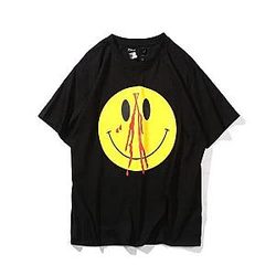 Vlone T-shirts - Vlone Bloody Face Smile Print Short-sleeved Tee