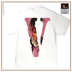 Vlone T-Shirts - VLONE x Juice WRLD Legends Never Die T-Shirt VL2409