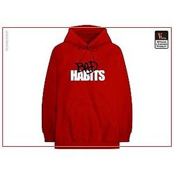Vlone Hoodies - VLONE Nava Bad Habits Pullover Hoodies VL2409