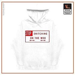Vlone Hoodies - Vlone x Pop Smoke Stop Snitching Hoodie VL2409