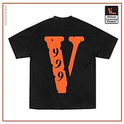 Vlone T-Shirts - Vlone x Juice Wrld 999 World Tee Shirt VL2409