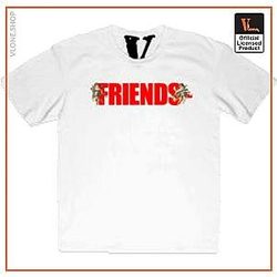 Vlone T-Shirts - Vlone Friends Cupid Gun T-Shirt VL2409