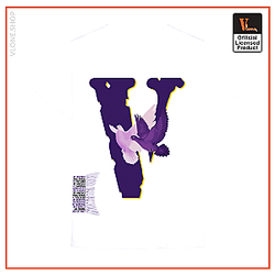 Vlone T-Shirts - VLONE X NAV DOVES T-SHIRT WHITE VL2409