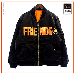 Vlone Jackets - VLONE Lining Closure Zipper Jacket VL2409