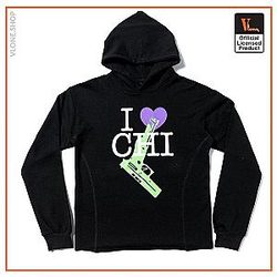 Vlone Hoodies - VLONE I Love Chi Hoodie VL2409