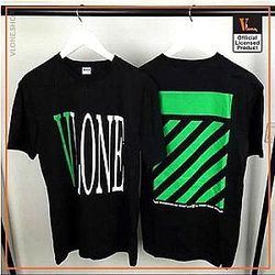 Vlone T-Shirts - Vlone Fragment Parking Ginza Friend Shirt VL2409