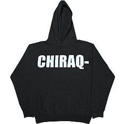 Vlone Hoodies - Vlone Chicago Chiraq- Hoodie - Black VL2309