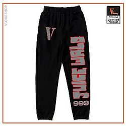 Vlone Pants &amp; Joggers - Juice Wrld x Vlone LLJW Sweatpants - Black VL2309