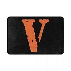 Vlone Rugs - Polyester Anti-slip Kitchen Bedroom Balcony Entrance Doormat Home Decor