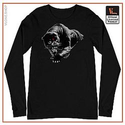 Vlone Long Sleeve Shirts - Vlone Black Panther Long Sleeve - Black VL2309