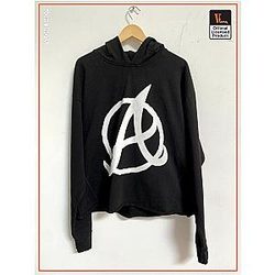 Vlone Hoodies - Vlone Atlanta Braves Black Hoodie VL2309