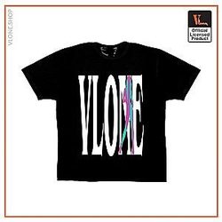 Vlone T-Shirts - Vlone Vice City T-Shirt  Black VL2309