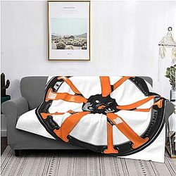 Vlone Blankets – Vlone Circle V Flannel Throw Blanket Home Decorations