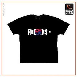 Vlone T-Shirts - FRIENDS  KOR T-SHIRT  BLACK VL2409