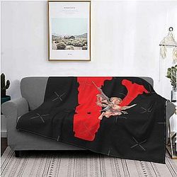 Vlone Blankets – Vlone Cozy Angel Flannel Throw Blanket Home Decorations