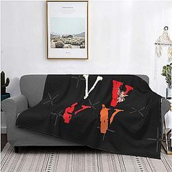 Vlone Blankets - Vlone Flannel Throw Blanket Home Decorations