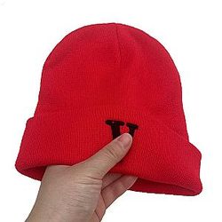 Vlone Beanies - Vlone Embroidered Solid Winter Knitted Hats