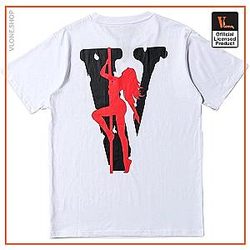 Vlone T-Shirts - VLONE Stripper Pop-up Exclusive T-Shirt VL2409