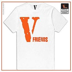 Vlone T-Shirts - VLONE V Friends Tee Front Shirt VL2409