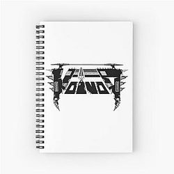 Voivod heavy metal band Canadian Spiral Notebook