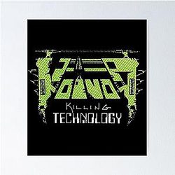 Killing Technology Voivod Fitted Poster