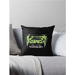 Killing Technology Voivod Fitted Throw Pillow