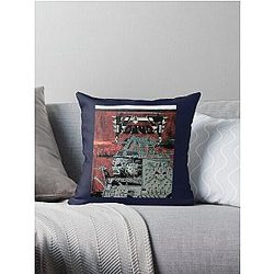 RrroooaaarrR Voivod Throw Pillow