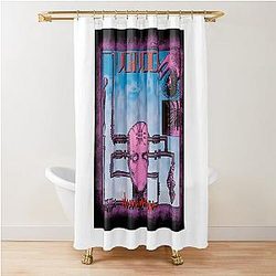 hing Face Face Voivod Shower Curtain