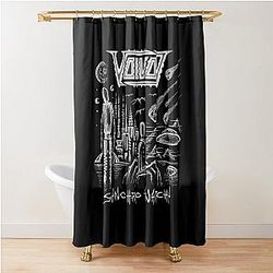 Voivod - Synchro Anarchy album 2022 Shower Curtain