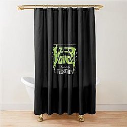 Killing Technology Voivod Fitted Shower Curtain