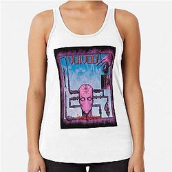 hing Face Face Voivod Racerback Tank Top