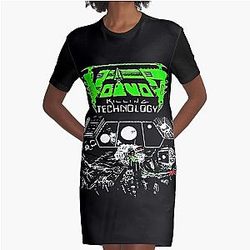 Voivod Graphic T-Shirt Dress