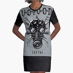 Voivod - Infini album 2009 Graphic T-Shirt Dress