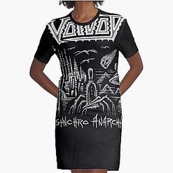 Voivod - Synchro Anarchy album 2022 Graphic T-Shirt Dress