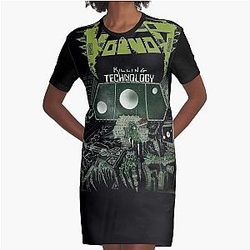 Voivod - Killing Technology album 1987 Graphic T-Shirt Dress