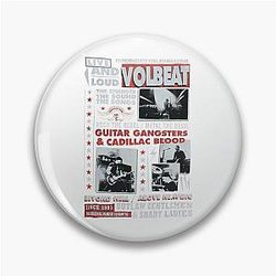 VOLBEAT DISCOGRAPHY CONCERT Pin