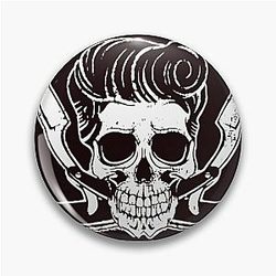Volbeat Rock Band Pin