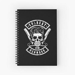 Volbeat Rock Band	 Spiral Notebook