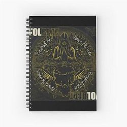 Volbeat art Spiral Notebook