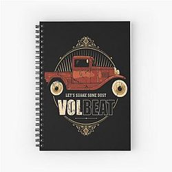 SOME DUST VOLBEAT Spiral Notebook