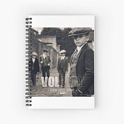 Volbeat retro Spiral Notebook