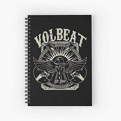 ground volbeat band leaf  Spiral Notebook
